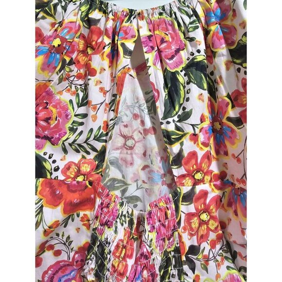 LEOTA Elsa Floral Print Stretch Organic Cotton Top Size 2X NWT MSRP $138 - Picture 12 of 13